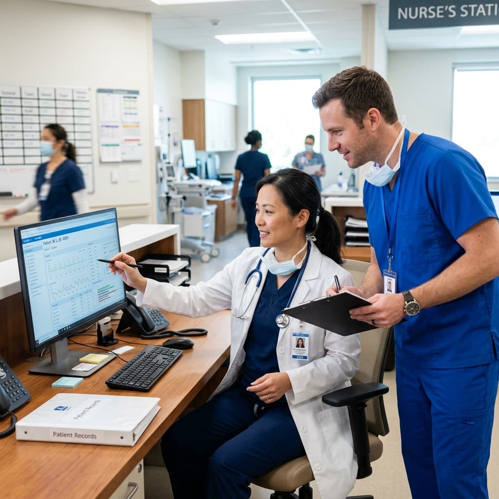 Medical Workstation Teamwork