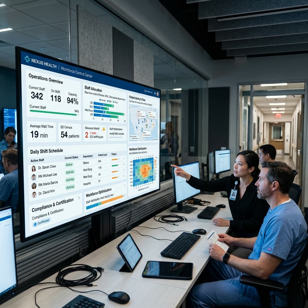 Selma Healthcare Workforce Management Control Center